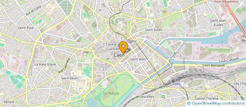 localisation de l'entreprise MONSIEUR FELIX LEDEME à CAEN