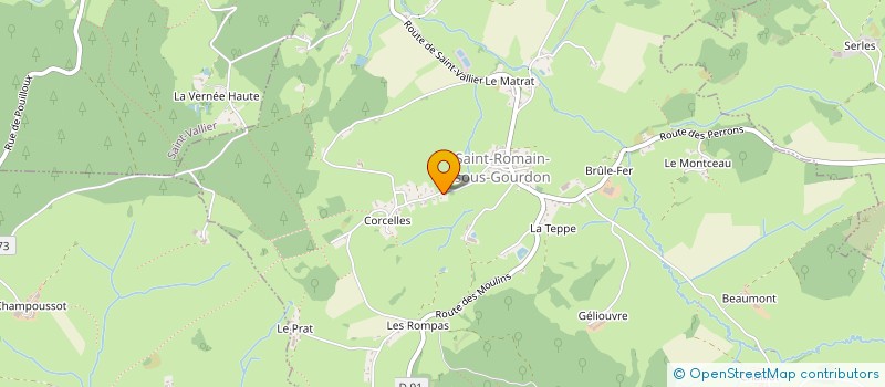 localisation de l'entreprise MONSIEUR FELIX LEEMANS  SAINT-ROMAIN-SOUS-GOURDON