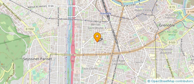 localisation de l'entreprise MONSIEUR FELIX LIENHARD à GRENOBLE