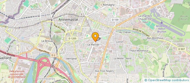 localisation de l'entreprise MONSIEUR FELIX LISENA  ANNEMASSE