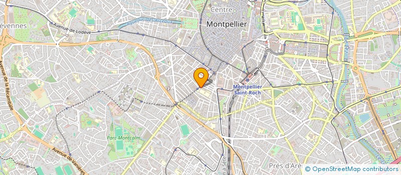 localisation de l'entreprise MONSIEUR FELIX MARCHAL à MONTPELLIER