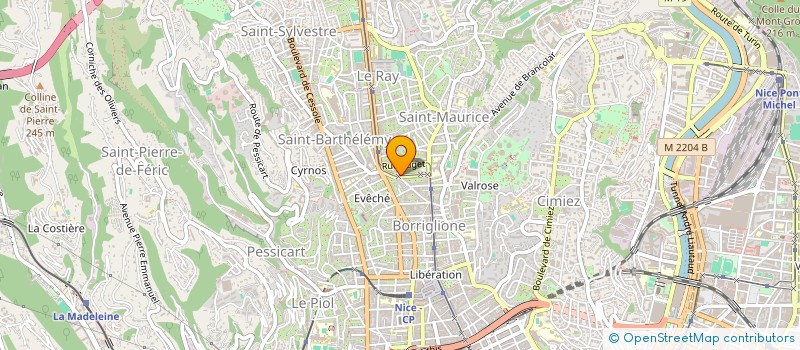localisation de l'entreprise MONSIEUR FELIX MARJAI VAIDA à NICE