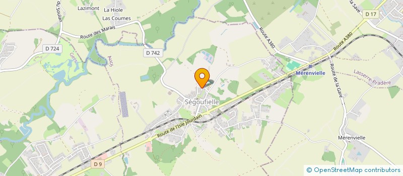 localisation de l'entreprise MONSIEUR FELIX MAURUGEON  SEGOUFIELLE