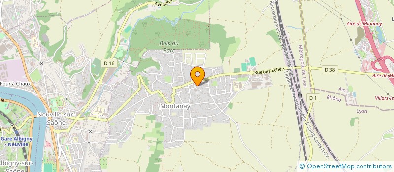 localisation de l'entreprise MONSIEUR FELIX MERLO  MONTANAY