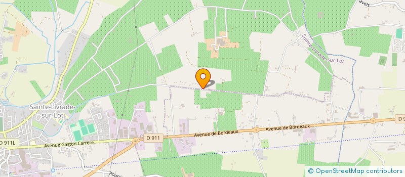 localisation de l'entreprise MONSIEUR FELIX METBACH  SAINTE LIVRADE SUR LOT