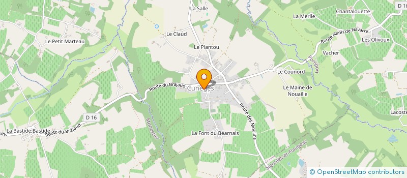 localisation de l'entreprise MONSIEUR FELIX MICHEL  MESNILS-SUR-ITON