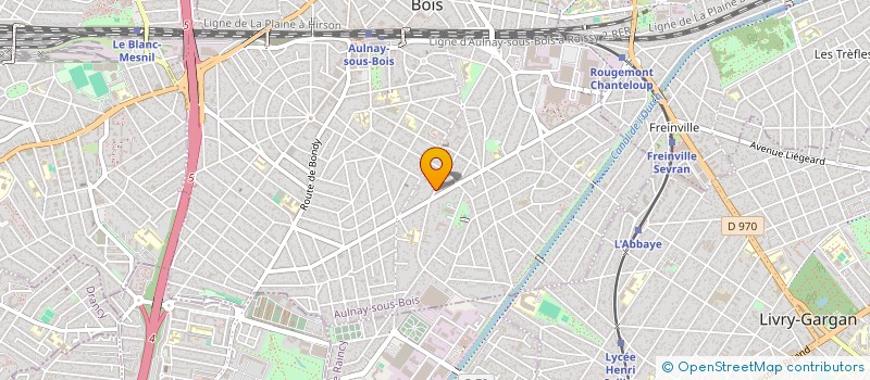localisation de l'entreprise MONSIEUR FELIX MONGET à AULNAY-SOUS-BOIS