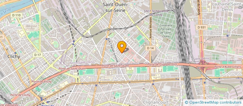 localisation de l'entreprise MONSIEUR FELIX MONSONIS à SAINT-OUEN-SUR-SEINE