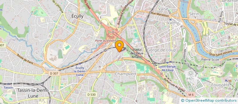 localisation de l'entreprise MONSIEUR FELIX MONTERO JULIAN  TASSIN-LA-DEMI-LUNE