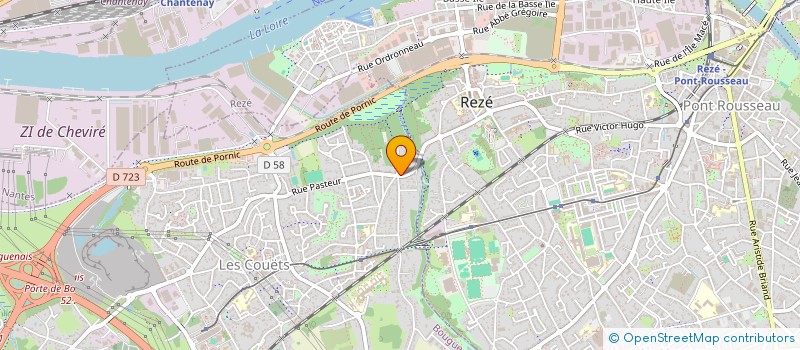 localisation de l'entreprise MONSIEUR FELIX MORINEAU  BOUGUENAIS