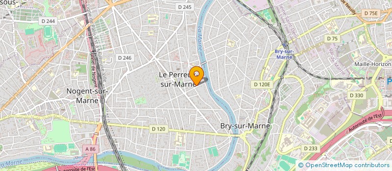 localisation de l'entreprise MONSIEUR FELIX MORTAS  LE PERREUX-SUR-MARNE