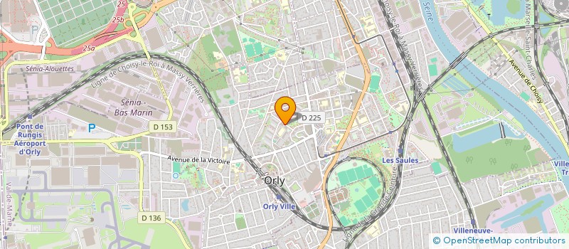 localisation de l'entreprise MONSIEUR FELIX MVOULANA  ORLY