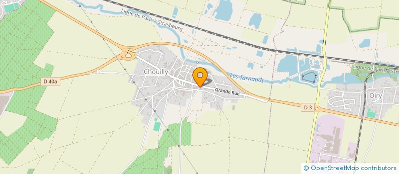 localisation de l'entreprise MONSIEUR FELIX NOGIER  CHOUILLY