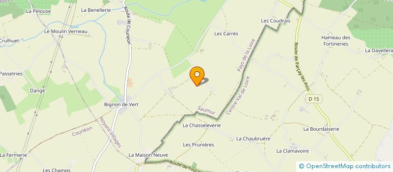 localisation de l'entreprise MONSIEUR FELIX ODIAU  NOYANT-VILLAGES