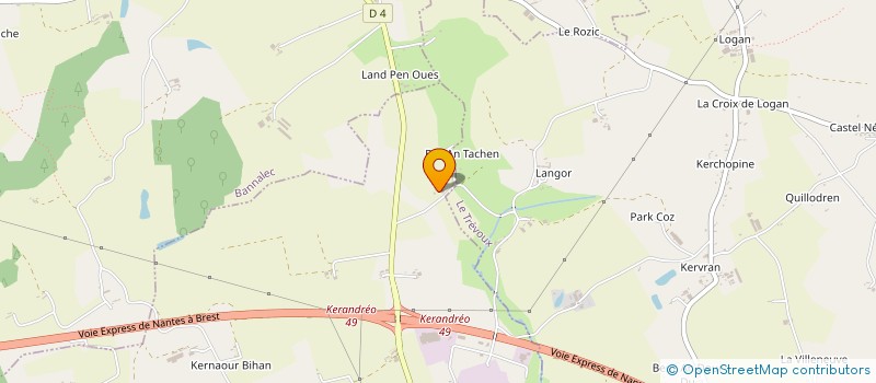 localisation de l'entreprise MONSIEUR FELIX ORHANT  RIEC-SUR-BELON