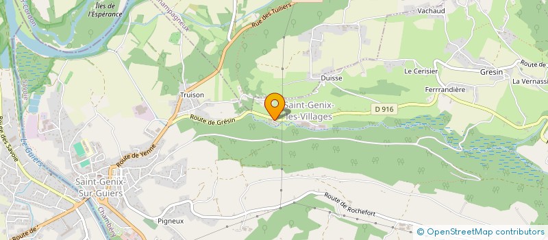 localisation de l'entreprise MONSIEUR FELIX PAOLI  SAINT-GENIX-LES-VILLAGES