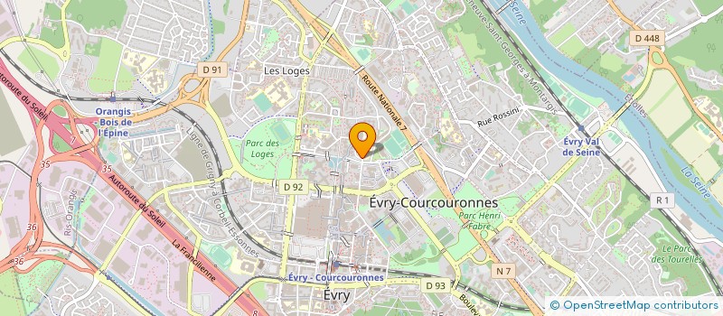 localisation de l'entreprise MONSIEUR FELIX PATUREL à EVRY-COURCOURONNES