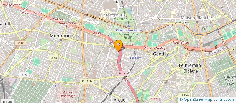 localisation de l'entreprise MONSIEUR FELIX PAVY  PARIS