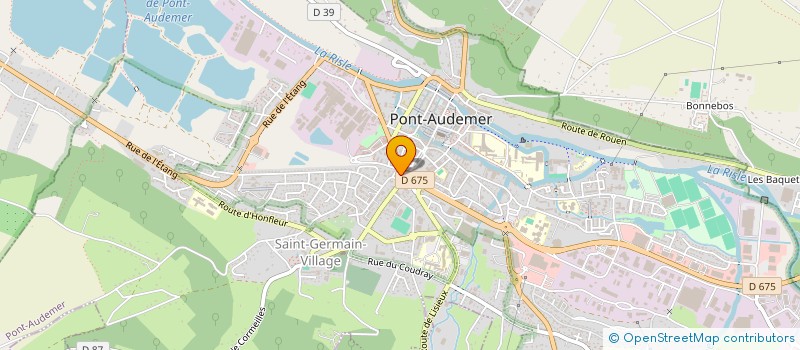localisation de l'entreprise MONSIEUR FELIX PERRET à PONT-AUDEMER