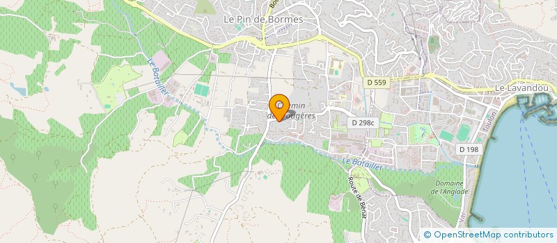 localisation de l'entreprise MONSIEUR FELIX PETIT à BORMES-LES-MIMOSAS