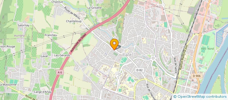 localisation de l'entreprise MONSIEUR FELIX PETITIER  MACON