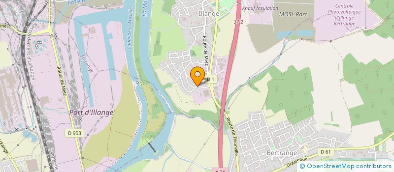 localisation de l'entreprise MONSIEUR FELIX PIOVANI  ILLANGE