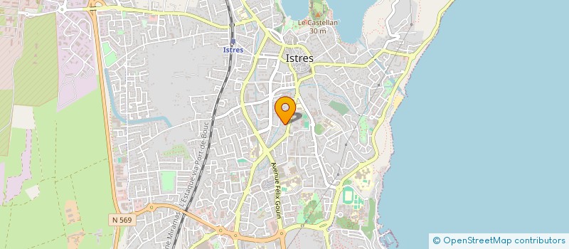 localisation de l'entreprise MONSIEUR FELIX PIZZELA  ISTRES