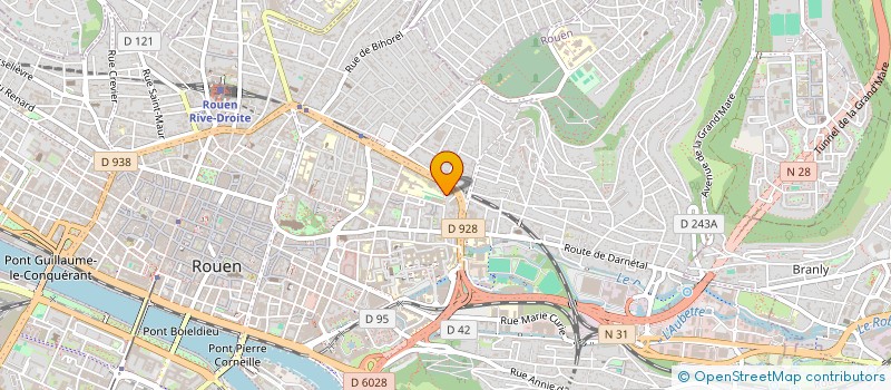 localisation de l'entreprise MONSIEUR FELIX POGNON  ROUEN