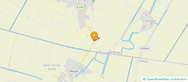localisation de l'entreprise MONSIEUR FELIX POUGET à LA RONDE