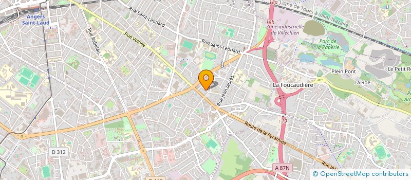 localisation de l'entreprise MONSIEUR FELIX RAYMOND à ANGERS