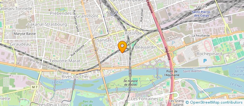 localisation de l'entreprise MONSIEUR FELIX RENARD à TOURS