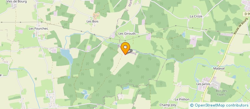 localisation de l'entreprise MONSIEUR FELIX RICOL  ATTIGNAT