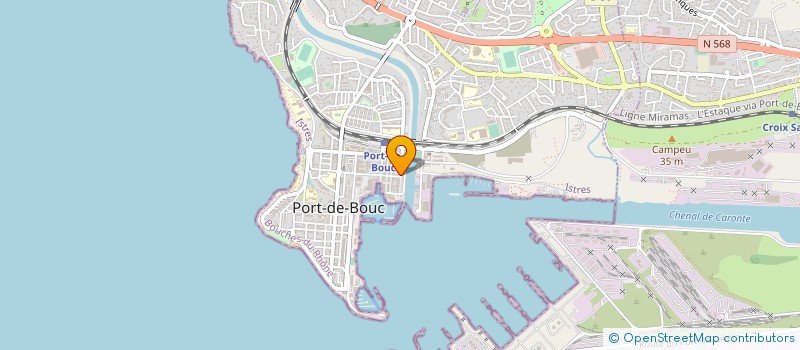 localisation de l'entreprise MONSIEUR FELIX RICOTIER  PORT-DE-BOUC