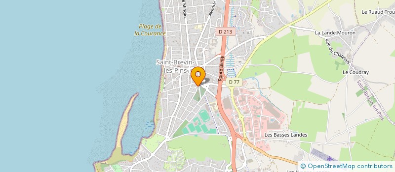 localisation de l'entreprise MONSIEUR FELIX RIGAUD à SAINT-BREVIN-LES-PINS