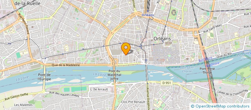 localisation de l'entreprise MONSIEUR FELIX RIVIERRE à ORLEANS