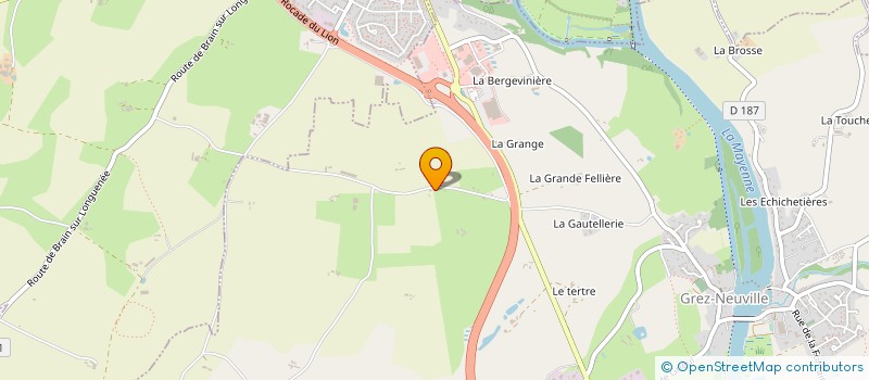 localisation de l'entreprise MONSIEUR FELIX ROBERT à GREZ-NEUVILLE