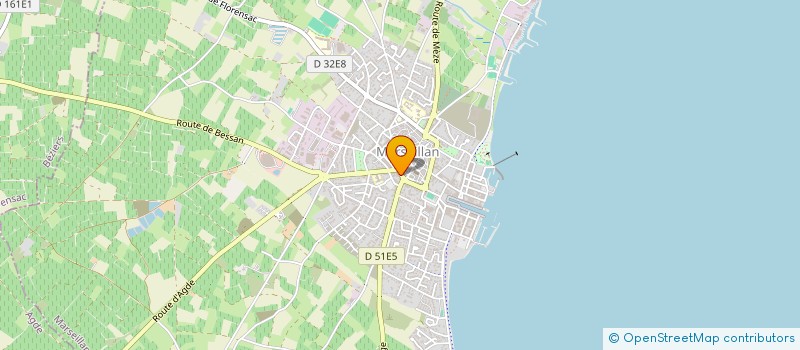 localisation de l'entreprise MONSIEUR FELIX ROBERT à MARSEILLAN