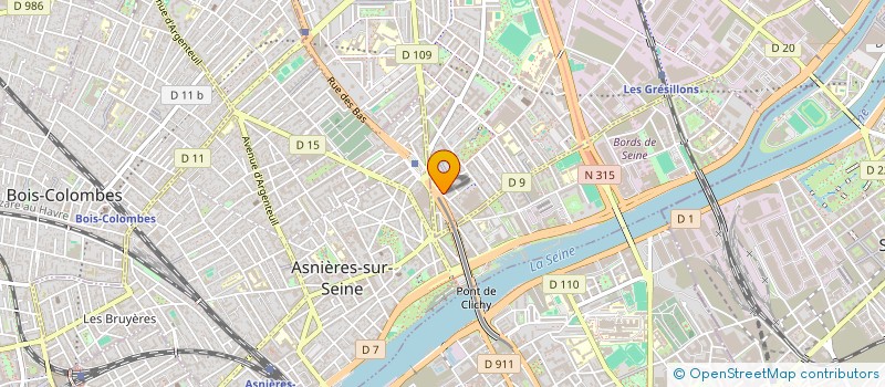 localisation de l'entreprise MONSIEUR FELIX RODACH  GENNEVILLIERS