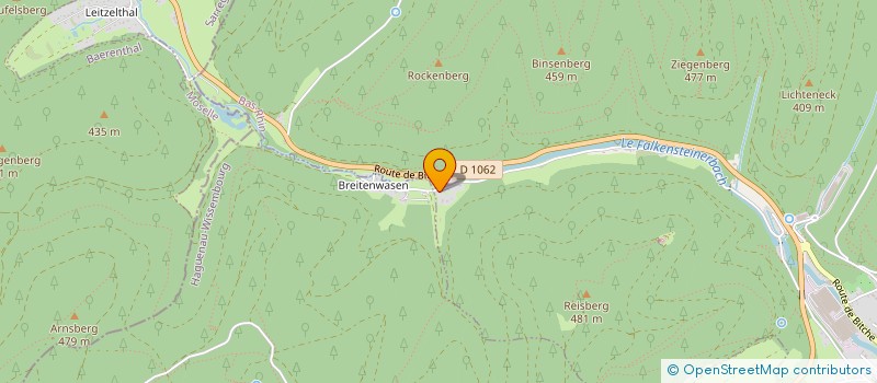 localisation de l'entreprise MONSIEUR FELIX ROESSLINGER  NIEDERBRONN-LES-BAINS