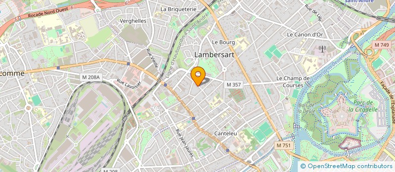 localisation de l'entreprise MONSIEUR FELIX ROGEAUX à LAMBERSART