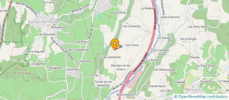 localisation de l'entreprise MONSIEUR FELIX ROMATIF  GERVANS