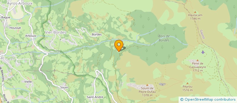 localisation de l'entreprise MONSIEUR FELIX SASSO  UZ