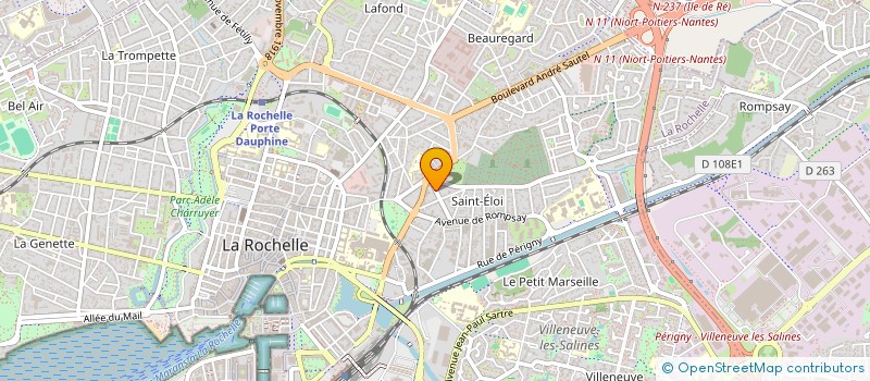 localisation de l'entreprise MONSIEUR FELIX SMEYERS  LA ROCHELLE