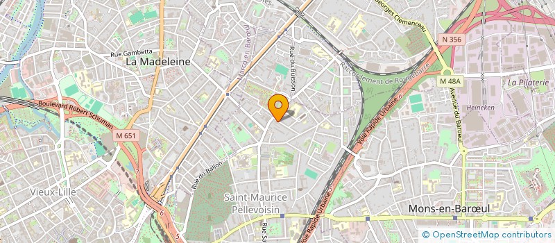 localisation de l'entreprise MONSIEUR FELIX SPRIET à LILLE