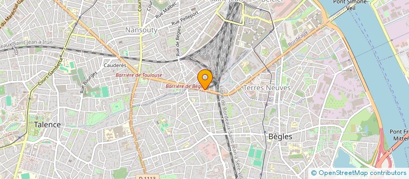 localisation de l'entreprise MONSIEUR FELIX STONOR  BORDEAUX