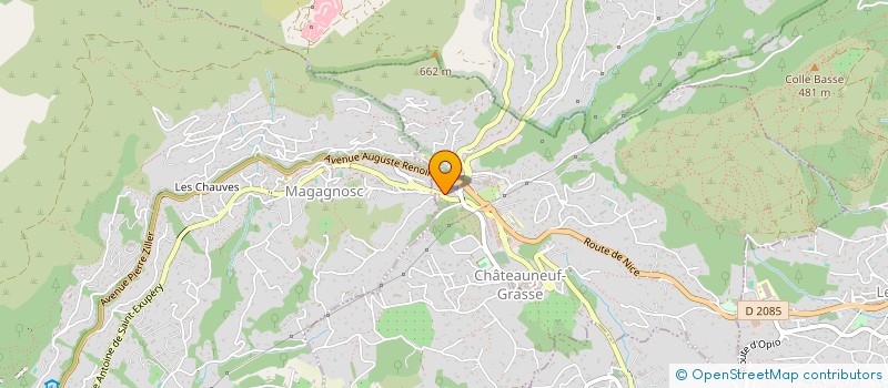 localisation de l'entreprise MONSIEUR FELIX TAPIN à CHATEAUNEUF-GRASSE