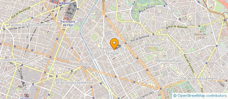 localisation de l'entreprise MONSIEUR FELIX TAQUET à PARIS 10