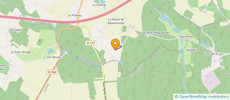 localisation de l'entreprise MONSIEUR FELIX TONNAY  FAVEROLLES-SUR-CHER