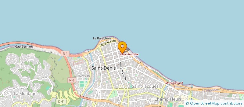 localisation de l'entreprise MONSIEUR FELIX URVOY à SAINT-DENIS