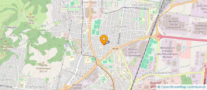 localisation de l'entreprise MONSIEUR FELIX VIEIRA  CLERMONT-FERRAND